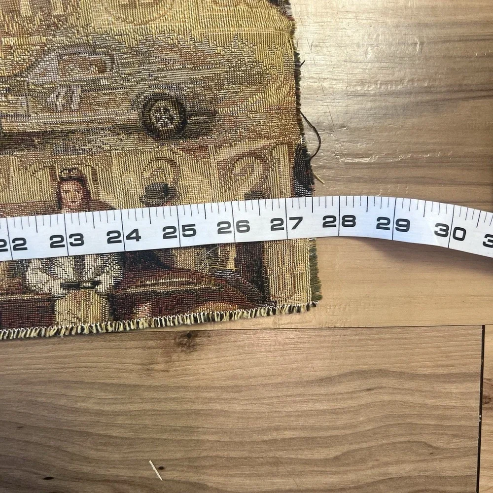 Vintage Racing Car Tapestry Upholstery Fabric 87